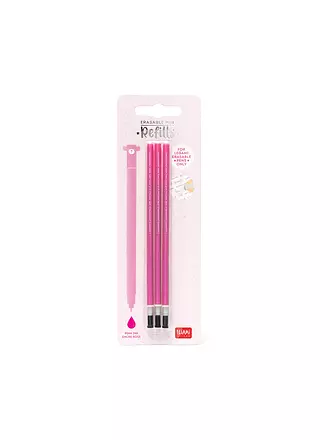LEGAMI | Recharge pour stylo gel effaçable, lot de 3, rose | 
